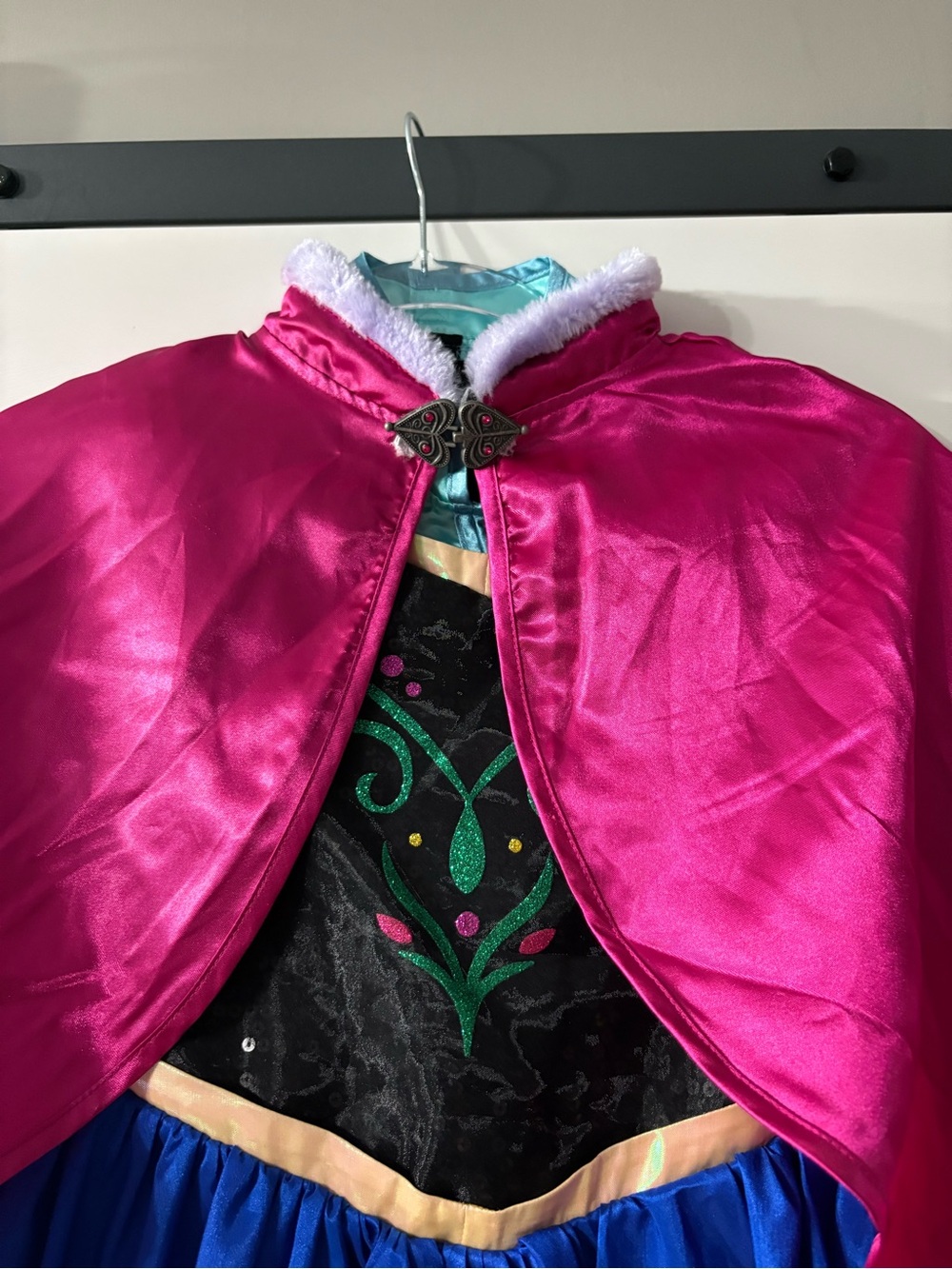 Like New Disney Store Frozen Anna Costume girls 7/8 - Picture 3 of 6